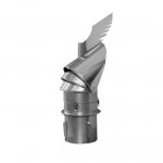 Darco - chimney cowls - rotowent dragon push-in base (opened)