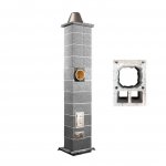 Schiedel - universal chimney system Wulkan CI-Eko with double ventilation